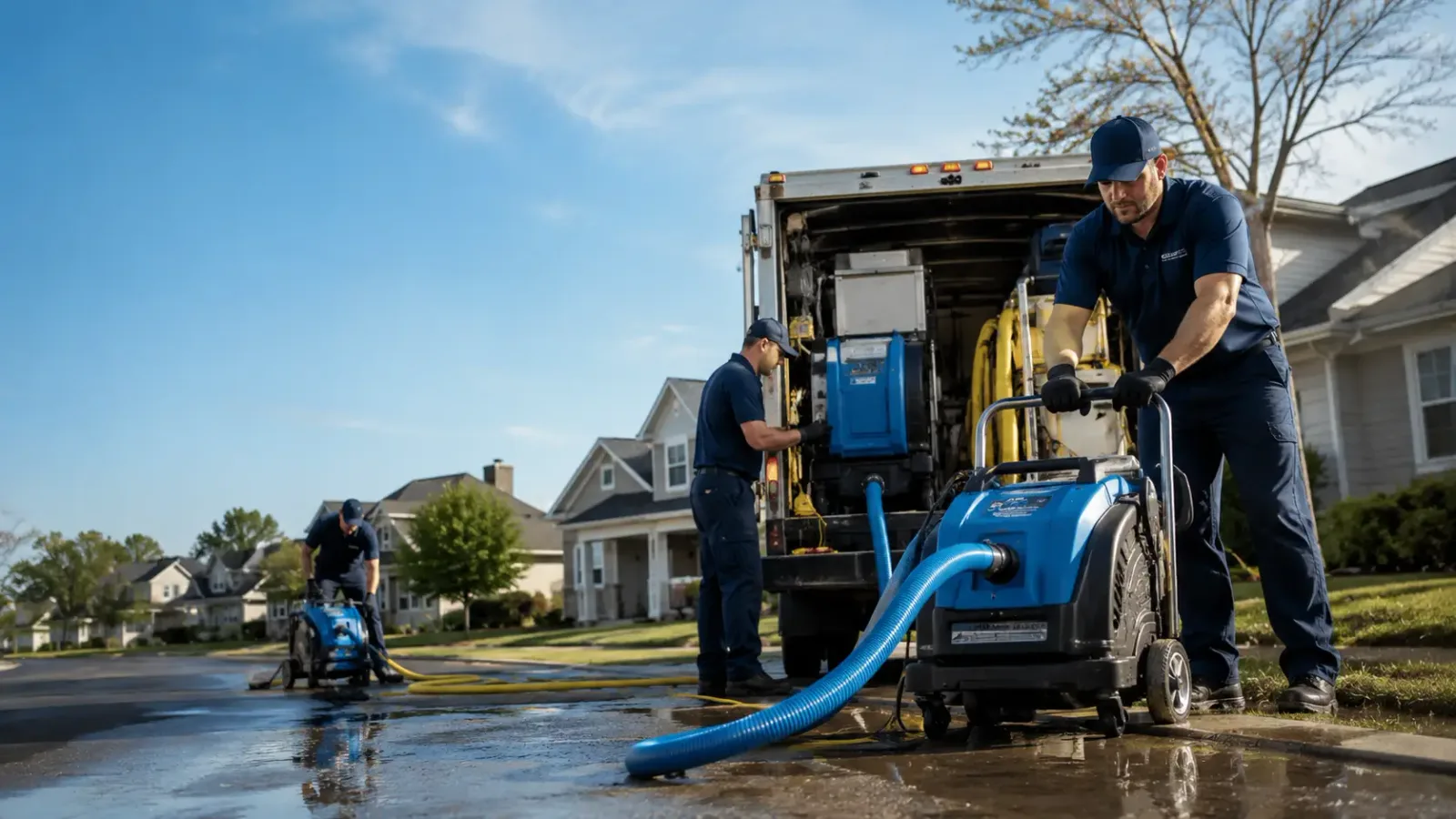 Flood Damage Cleanup in Marvell, AR